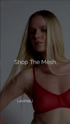 Sheer Mesh Bralette That Fits Perfectly