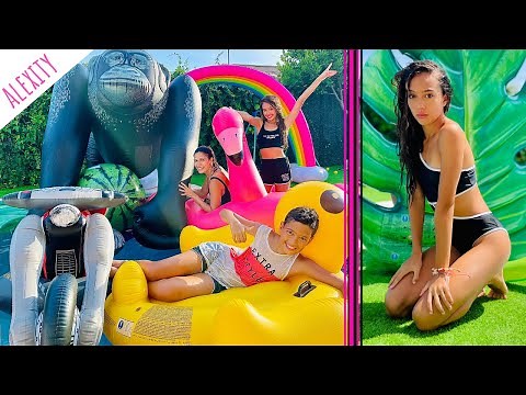 POOL PARTY - RETOS DE AGUA - EN MI NUEVA PISCINA