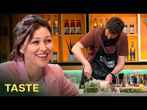 Cooking Clashes: Pork vs. Fish in the Celebrity Kitchen | Cooking with the Stars S2