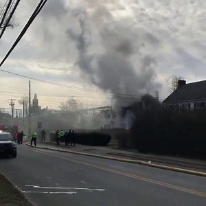 Video: Fire at home in Port Chester