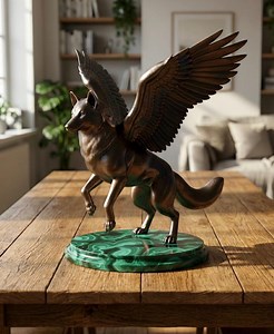 Wolf Decor STL File – 3D Printable Wolf Statue for Home & Office Decoration - Etsy Australia