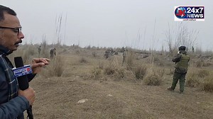 #Exclusive #SecurityAlert #Samba Security Forces Launched Massive Search Operation along the International Border in Samba Sector after Suspicious DrOne Movement Reported | JK24x7News Digital