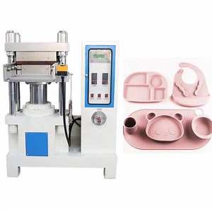 [Hot Item] Rubber Patch and Debossed Wristband Silicone Making Machine