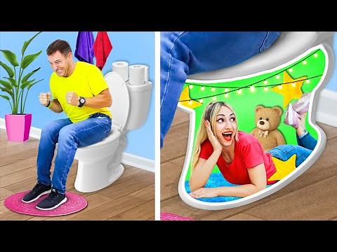 BEST BATHROOM HACKS & GADGETS By CRAFTY HYPE