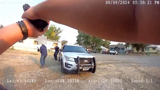 Wyoming Cops Release Dramatic Video Showing Shooting Of Man With Baseball Bat