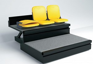 [Hot Item] Retractable Seating System-a System