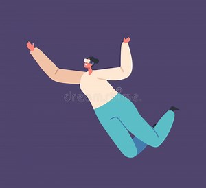 Woman Wear Digital Glasses or Goggles Gaming Fun in Metaverse. Happy Female Character Vr Experience Vector Illustration Stock Vector - Illustration of woman, futuristic: 260501036