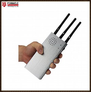 [Hot Item] 3 Antennas Pocket Size Remote Control Signal Jammer for Jamming 315MHz/433MHz/868MHz with 10W