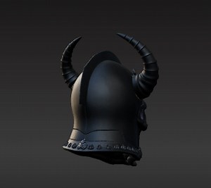 Evil Knight Helmet Set - 28mm Miniature Conversion Parts