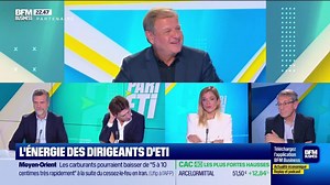 Pari ETI : Patrice Bégay reçoit Hugues Galambrun (Septeo), Tiphaine de Pélichy (Turboself,), Thierry Bailly (Roland Bailly) et Jean-Michel Bérard (Esker) - 08/04