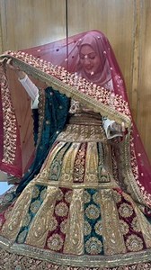 28K views · 86 reactions | Bridal attire On lehenga | Benarasi Kuthi | Facebook