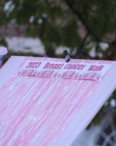 Leading up to Breast Cancer Awareness Day, Fighting Illini Track and Field & Cross Country's Kelsey Rothas organized an awareness walk with campus and community partners. Thank you to all who were able to join us! #Illini | #HTTO | Fighting Illini Athletics