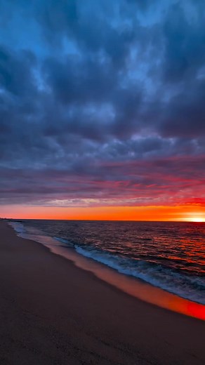 Beautiful Sunset Ocean #beach | Beautiful Scenes & Things