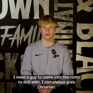 A Boilermaker through and through. 👏 Congrats on a great collegiate career, Christian White! | Purdue Wrestling