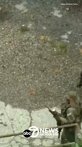 PA INMATE CAPTURED 🚨 After a frantic two-week search, Pennsylvania escaped murderer Danelo Cavalcante was "forcibly" taken into custody Wednesday. Calvalcante was reportedly still armed with a rifle when was caught by a K-9. Video showed him in handcuffs with his shirt being cut and being put into a van to be transported. MORE: https://tinyurl.com/yvkkc4zz | 7News DC