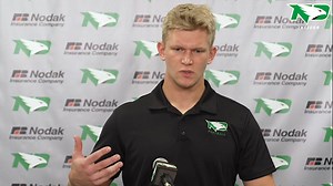 3.1K views · 79 reactions | Tight end Jaden Norby talks about getting the offense in a groove heading into the contest with Western Illinois. #UNDproud | #LGH | North Dakota Football | Facebook
