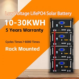 [Hot Item] Lithium Iron Phosphate Solar Battery LiFePO4 Pack 30kwh 51.2V Lithium Iron Phosphate
