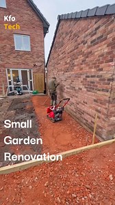 Garden renovation and transformation processes! #renovation, #construction, #craftsmanship | Kfo Tech
