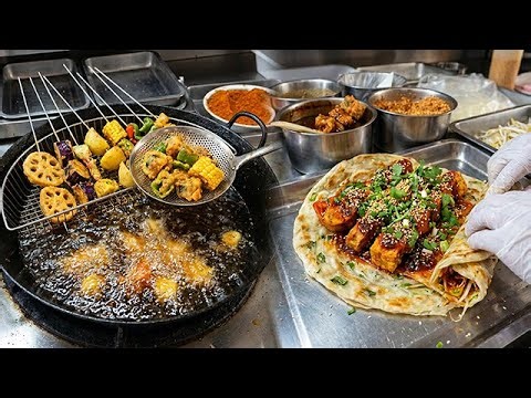 Mala Zha Chuan | Chinese Spicy Fried Skewers Wrap LIVE