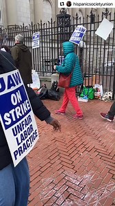 Solidarity with our union siblings at the Hispanic Society Union (UAW Local 2110). They deserve a fair contract with benefits and wages that reflect their years of commitment and expertise. Follow and support @hispanicsocietyunion UAW Local 2110 | UAW International Union