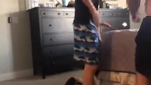 Brothers comparing the size of their big hard dicks