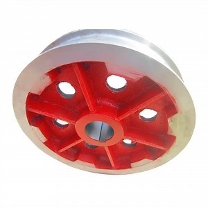 [Hot Item] 50 Ton Crane Alloy End Carriage Driven Rail Wheels for Overhead Crane
