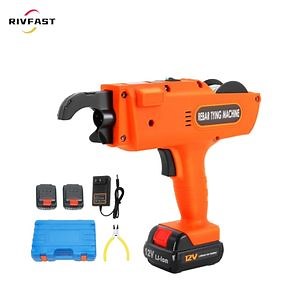 [Hot Item] Automatic Rebar Tie Gun, Handheld Rebar Tier Tying Machine, Electric Steel Bar Tie Tool with 2 Batteries, Rebar Tying Binding Tool in Stock