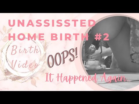 Birth Video ~ Unassisted Home Birth ~ Live Birth Video ~ Birth Vlog