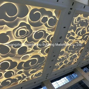 [Hot Item] Customized Gfrg Ceiling and Wall Cladding for Interior Decoration