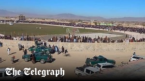 Taliban conducts first public flogging in football stadium since 90s