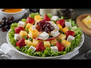 🥗🍓“Sweet Salad: An Easy and Delicious Recipe”🍍
