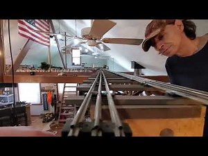 Laying Overhead O Scale Track: Progress on the "Lodge Layout" - Control Panel Starting to Take Shape
