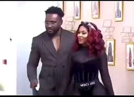 Special birthday treat from Pere to Mercy..... Who is enjoying this ship?😻😻😫 #Bbnaija #mercybbnaija #percy #BigBrotherNaijaAllStars #BBNaijaAllStars #pereegbi | CelebrityBox9ja