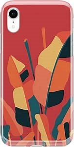 Casely iPhone XR Case | Let it Grow | Banana Leaf Floral | Classic Ultra Slim Design