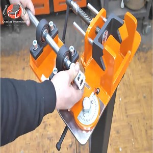 Amazing Tool invention idea of Homemade Tube Notcher | Gracias Invention