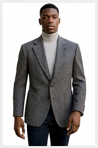 Vintage Harris Tweed Blazer: Men's Handwoven Scottish Wool Sport Coat (44 Regular) - Etsy