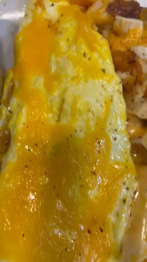 Brunch 😃My Homemade Rotisserie Chicken Omelette!! Oh my Goodness 👌😃 👀😃try making this, Easy, Filling Delicious 🤤 recipe in comments😃❤️ | Sharmone Snyder