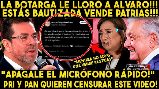 4K views · 514 reactions | ''APÁGAL3 EL MICR0FONO RÁPlD0'' XOCHITL ES BAUTlZADA POR ALVAR0! ERES UNA VEND3 PATRlAS PRI PAN ADl0S! | Alerta Mexico | Facebook