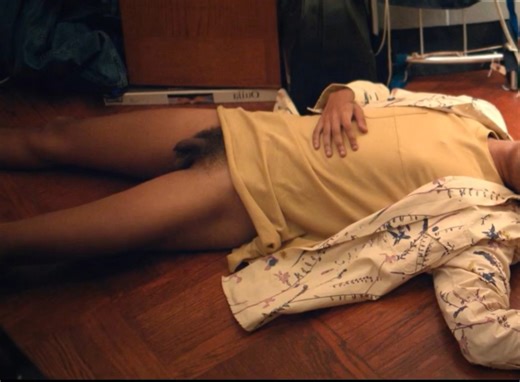 Naked guy passed out at a party