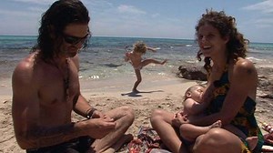 En la playa - Hippies en Formentera