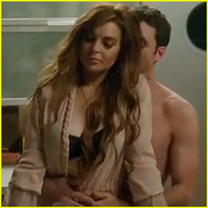 Lindsay Lohan & James Deen Caress for ‘Canyons’ Trailer
