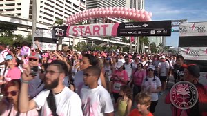 The 20th annual Susan G. Komen Race for the Cure of breast cancer that took place at Bayfront Park in the City of Miami. Angel Zayon | City of Miami Government | Facebook