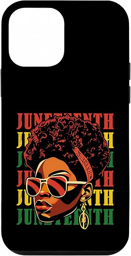 Amazon.com: iPhone 12 mini Black History Juneteenth Art for Men, Women, Girls Case : 手機和配件