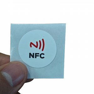 [Hot Item] Customized NFC Tag Programmable Pet Sticker RFID Rewritable 13.56MHz NFC213 215 216 Sticker
