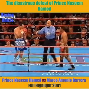 The Disastrous Defeat of Prince Naseem hamed 😁😁 | Awe Boxing 201
