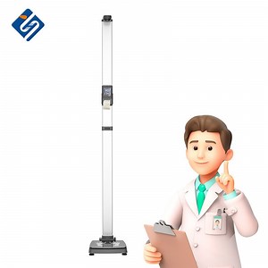[Hot Item] Electronic Weighing Scale with Height Measuring Medical Machine