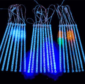 [Hot Item] 80cm Multi-Color LED Meteor Lights Meteor Shower Rain Tubes LED Christmas Light