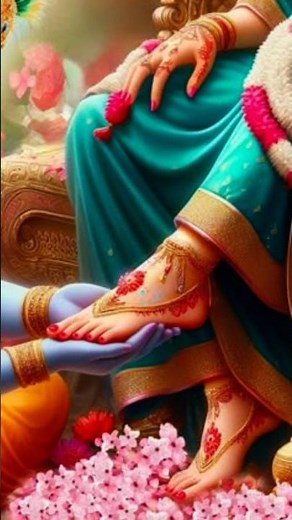 राधे राधे 🌹💖🌼🌸🦚📿🧿 #राधारानी #believeinkrishna #love