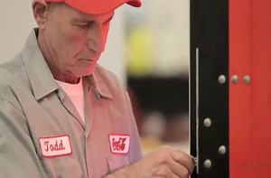 Coke happiness machine.