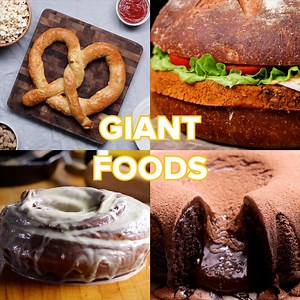 147K views · 2.1K reactions | Bigger the better. Recipes: https://tasty.co/compilation/tasty-s-favorite-giant-foods | Tasty | Facebook